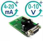 Option MS100 : CARTE SORTIE ANALOGIQUE 0-10V / 4-20mA MS100xAOUT