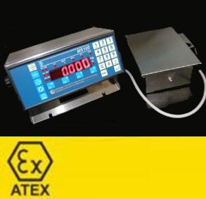 Option MS100 : BLOC BATTERIE INOX & CHARGEUR POUR ZONE ATEX