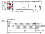 Option trous latéraux pour capteur 1042 1040 SP4M ( side holes)